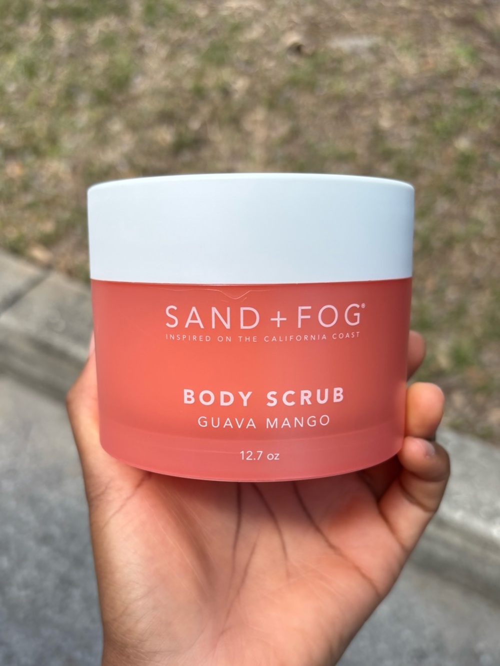 Sand + Fog Guava Mango Body Scrub - Coral